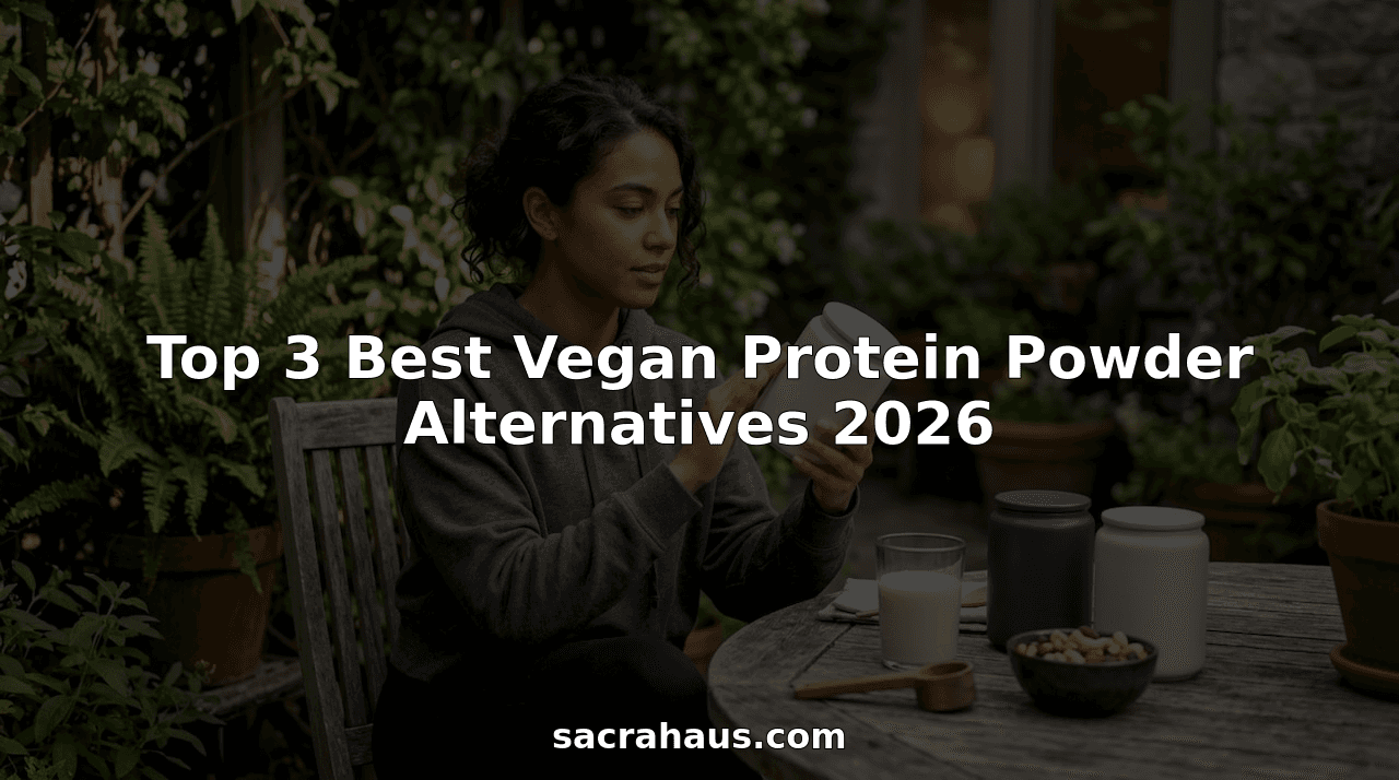 Top 3 Best Vegan Protein Powder Alternatives 2026